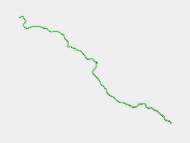 West Highland Way Trail Line
