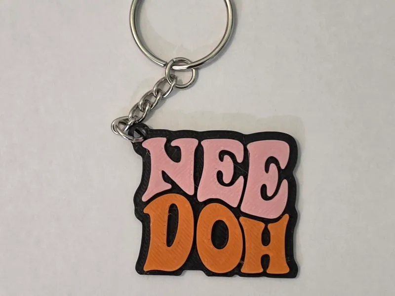 NeeDoh Keychain