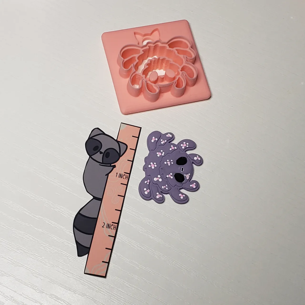 Cute Spider Halloween Polymer Clay Earring Cutter view 3