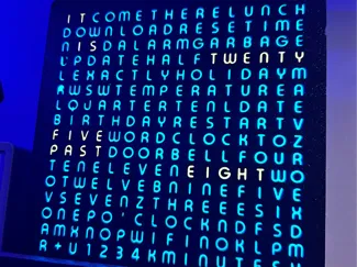 WordClock 16x16