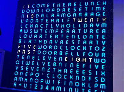 WordClock 16x16
