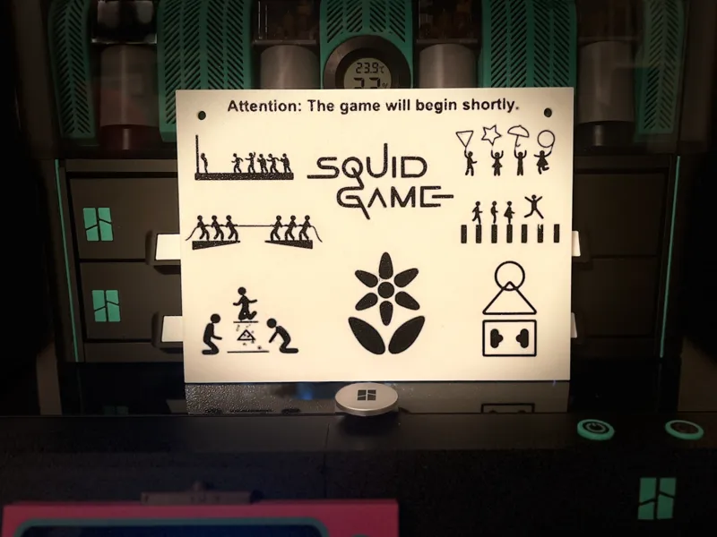 Squid Game - Games Wall Poster