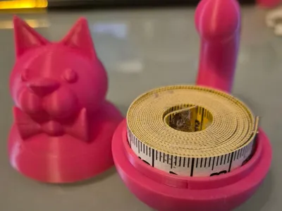 Measure tape cat