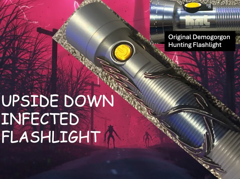 Upside Down Infected "Torch" Flashlight