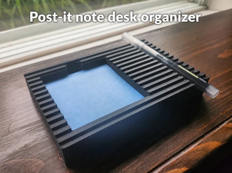 Post-it Note Desk Organizer