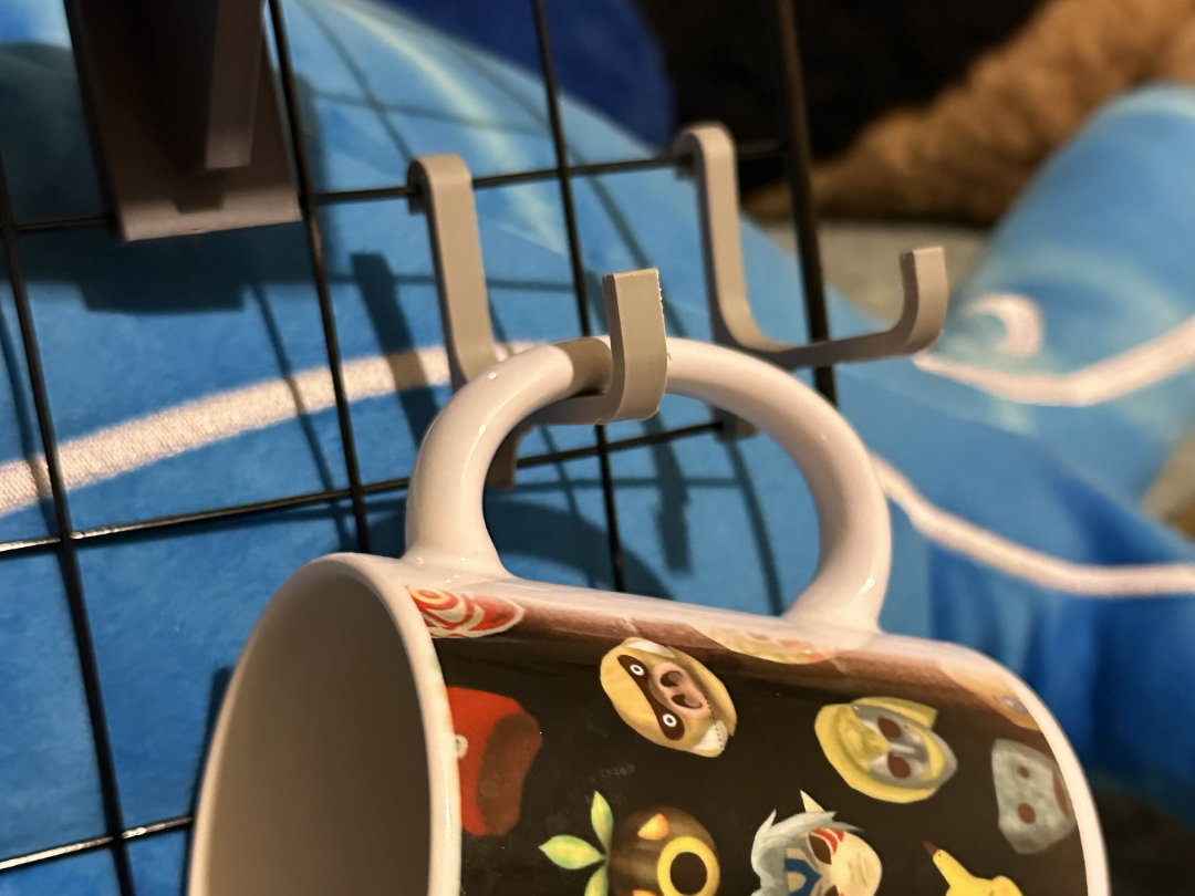 Remix - Slightly Longer 41mm Gridwalll Mug Hook