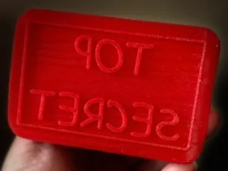 Top Secret Red Stamp