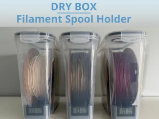 Dry Box Filament Spool Holder