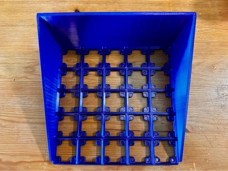 Gridfinity X Multiboard ULTRASTRONG shelf 5X5
