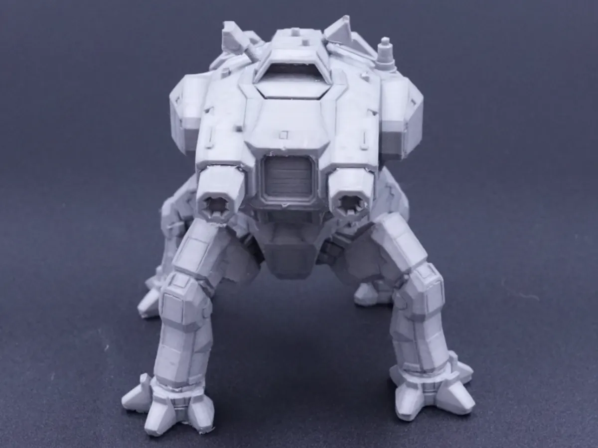 four leg combat mech - Free 3D Print Model - MakerWorld