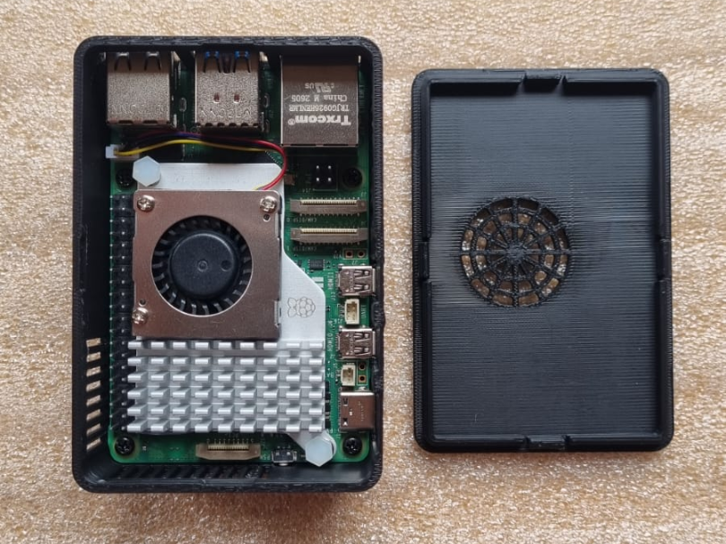 DIN-Rail Case for Raspberry Pi 5