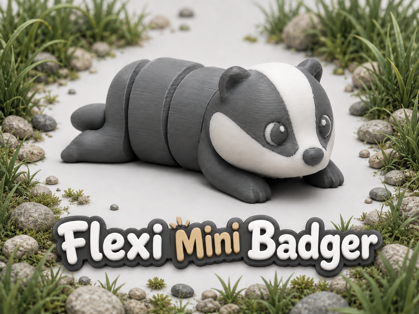 Flexi Mini Badger 3D model