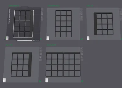 Husky 26x12 Toolchest gridfinity drawer layout