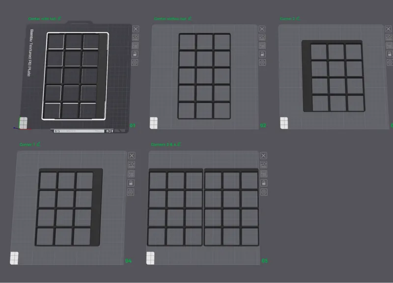 Husky 26x12 Toolchest gridfinity drawer layout