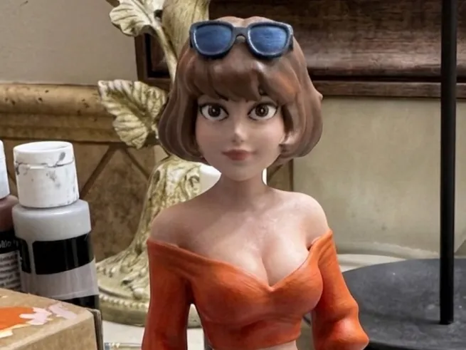 Velma from Scooby Doo Series (Beach Vibe)