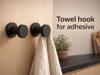 Towel hook Ø30 knurled
