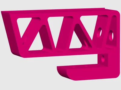 Heavy Duty Monitor Riser (+ wire management) <3