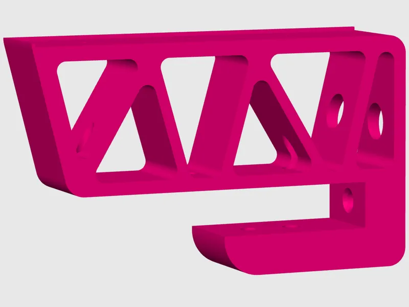 Heavy Duty Monitor Riser (+ wire management) <3