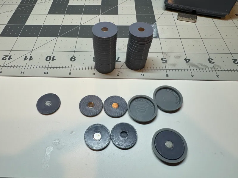 Star Wars Legion Magnetic Base Insert 22mm for 6x2mm magnets