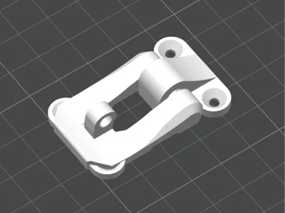 Hasp for treasure chest or box