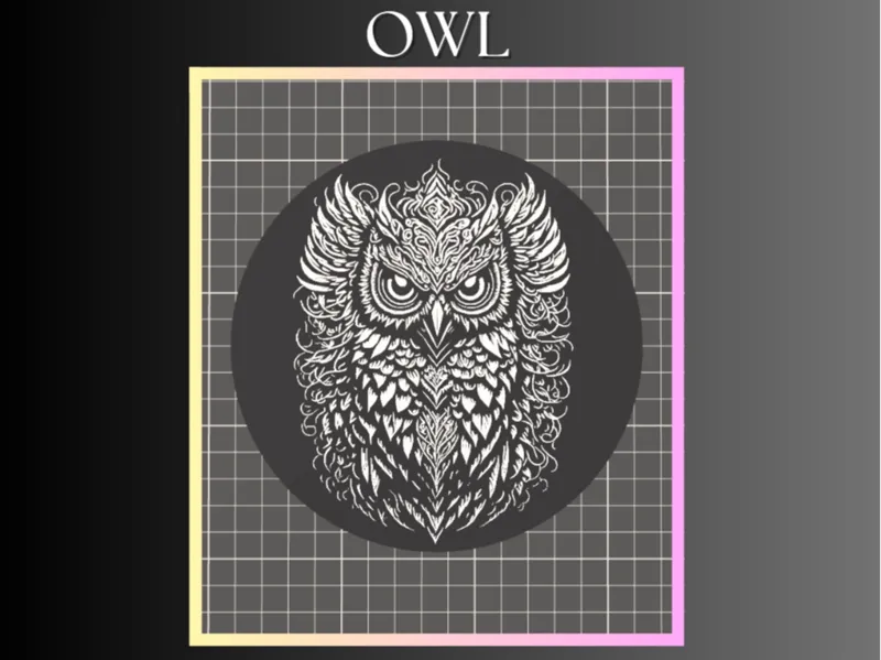 Owl Coaster - Wall Art