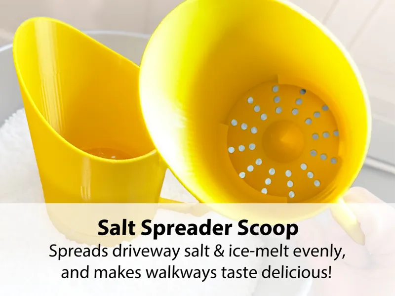Salt, Seed & Fertilizer Spreader Scoop
