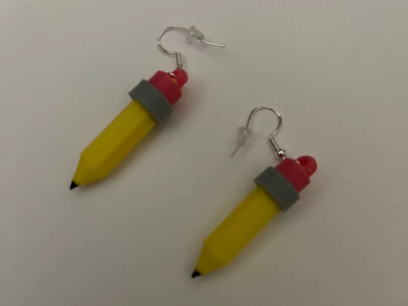 Pencil Earrings