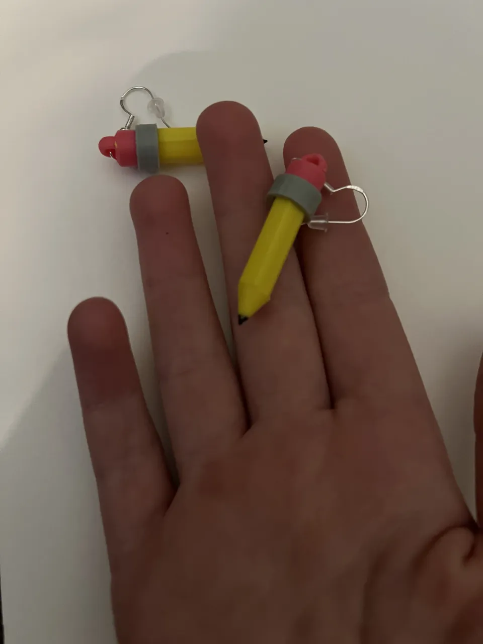 Pencil Earrings view 3