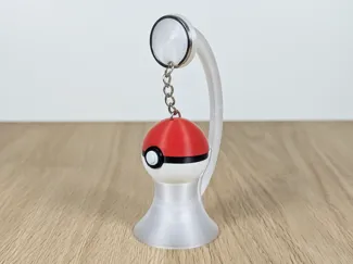 keychain Pokeball no AMS
