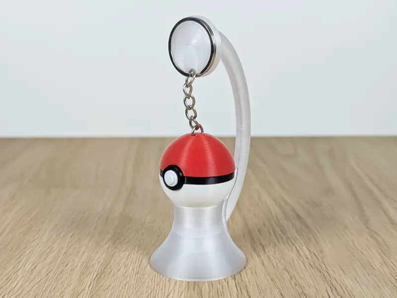 keychain Pokeball no AMS