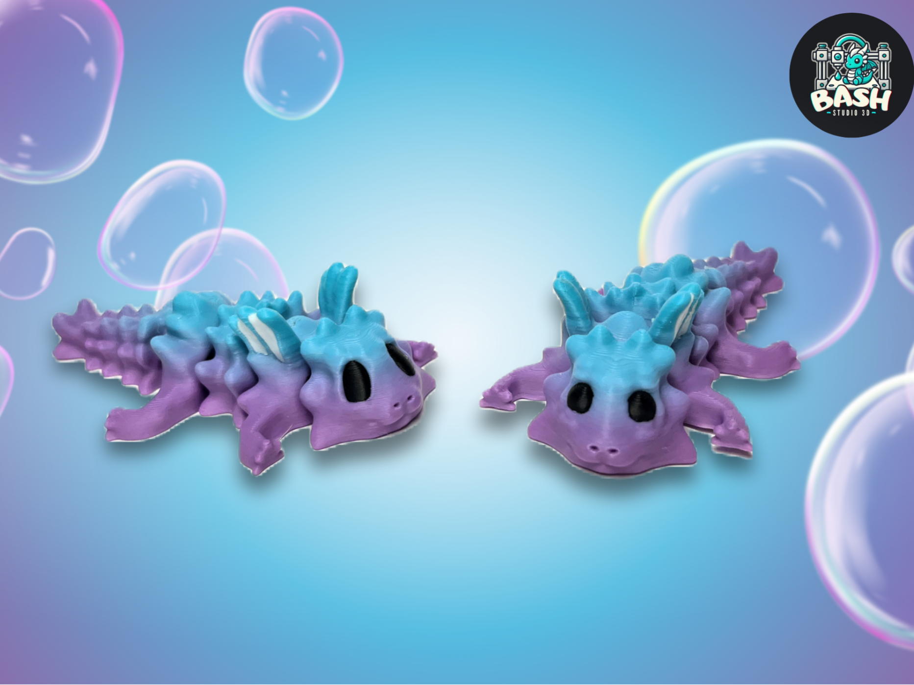 Articulated Baby Puffer Dragon