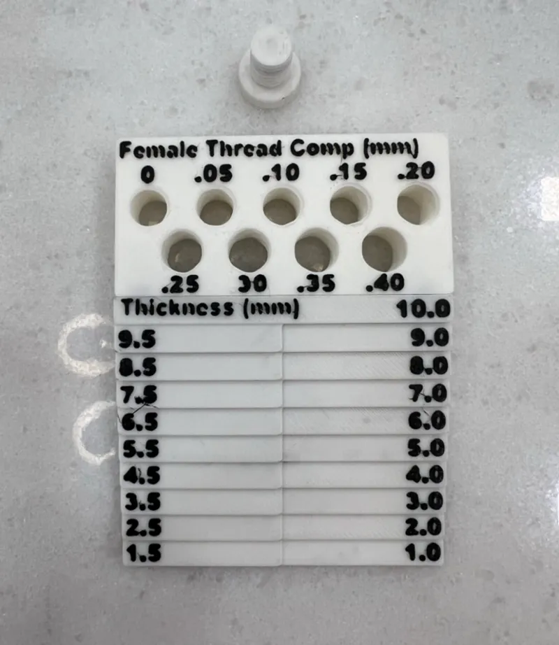 Thickness Gauge/Thread Tolerance Gauge