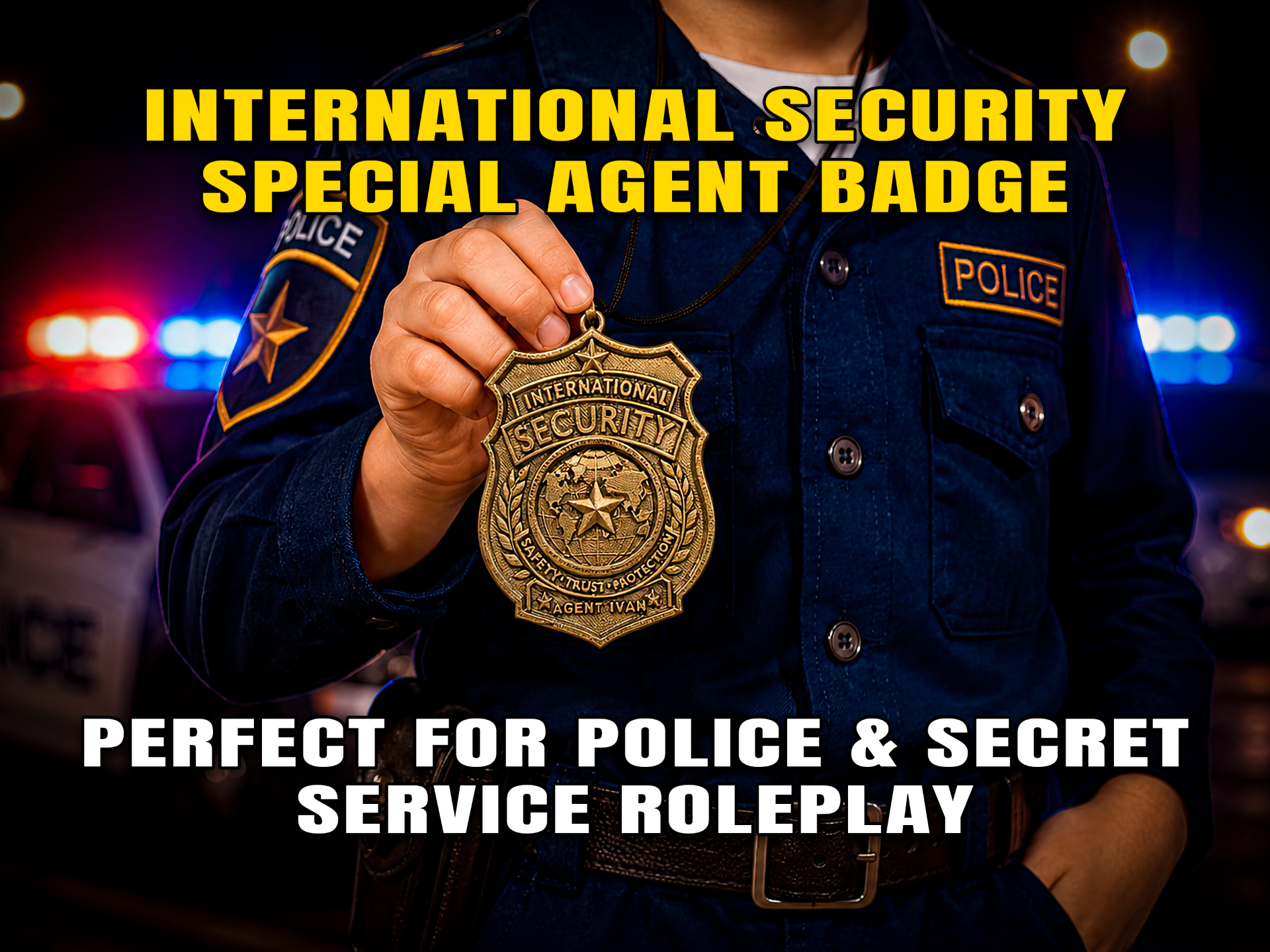 International Security Special Agent Badge