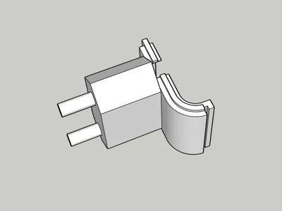 EU plug for Steam Deck-type power adapters
