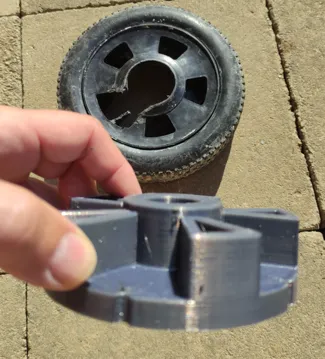 mixer wheel reinforcement