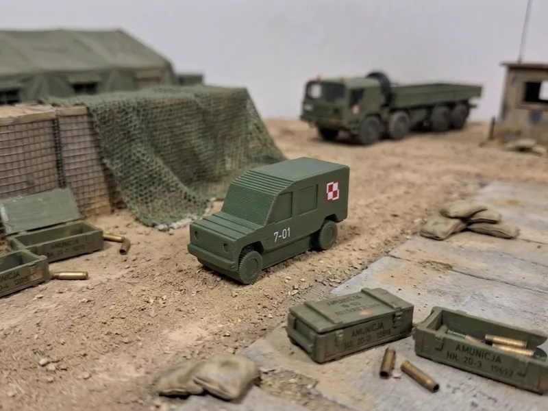 Tarpan Honker –Low-Poly Polish Military Off-Roader