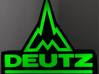 Deutz Lightbox mit individuelle Typenbezeichnung