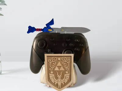 Zelda Themed Controller Stand ~ Windwaker Edition