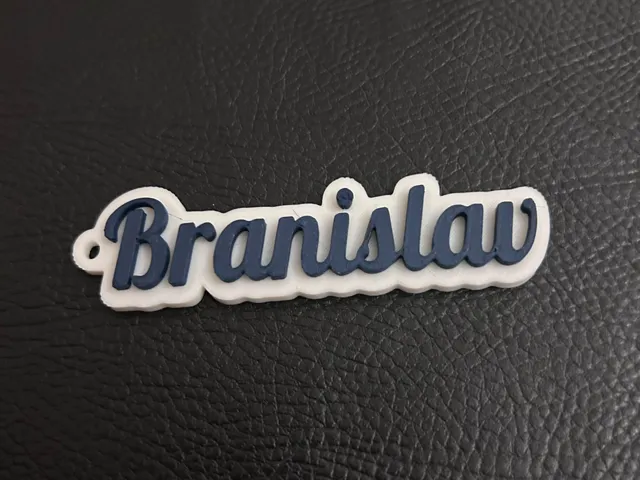 Branislav name keychain