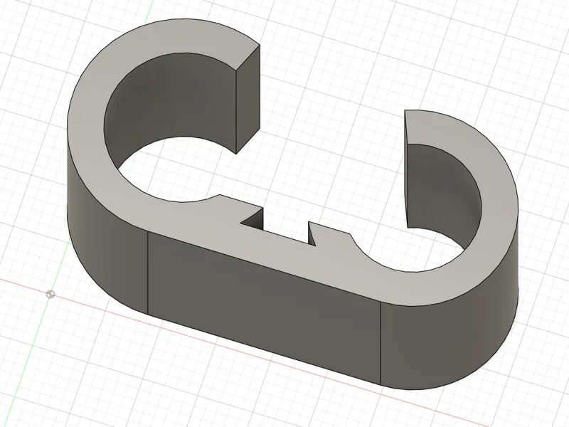7mm - 6mm Cable Clip - Clip Cables together