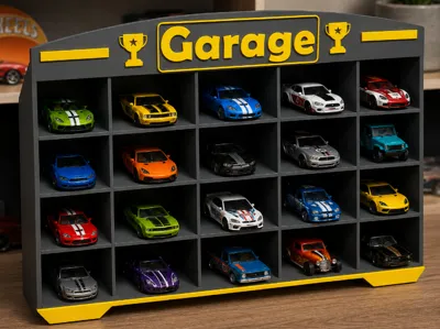 Hotwheel garage 