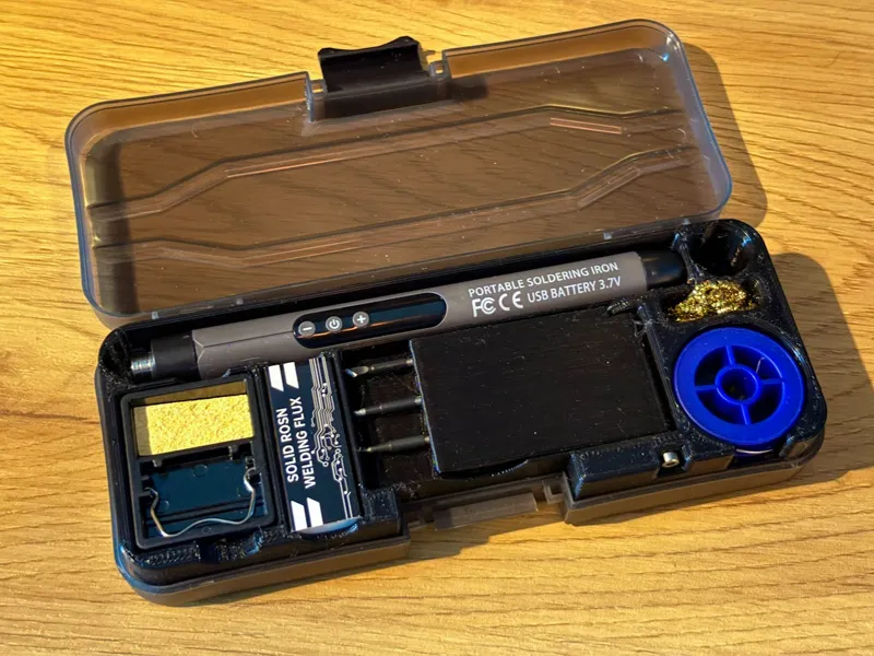 Portable SMD Soldering Iron Box Insert