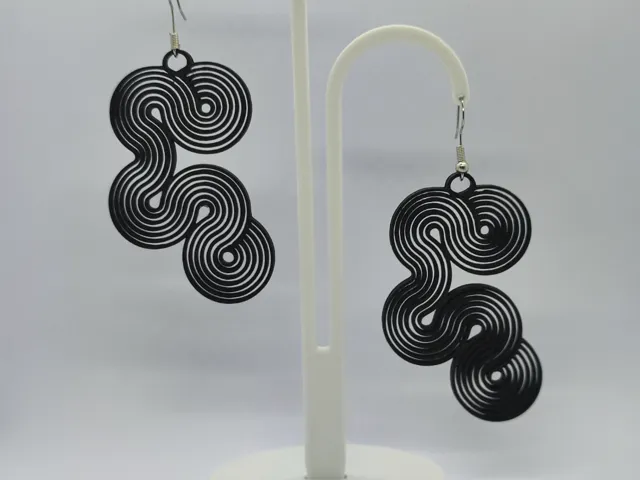 Pendientes espiral infinita