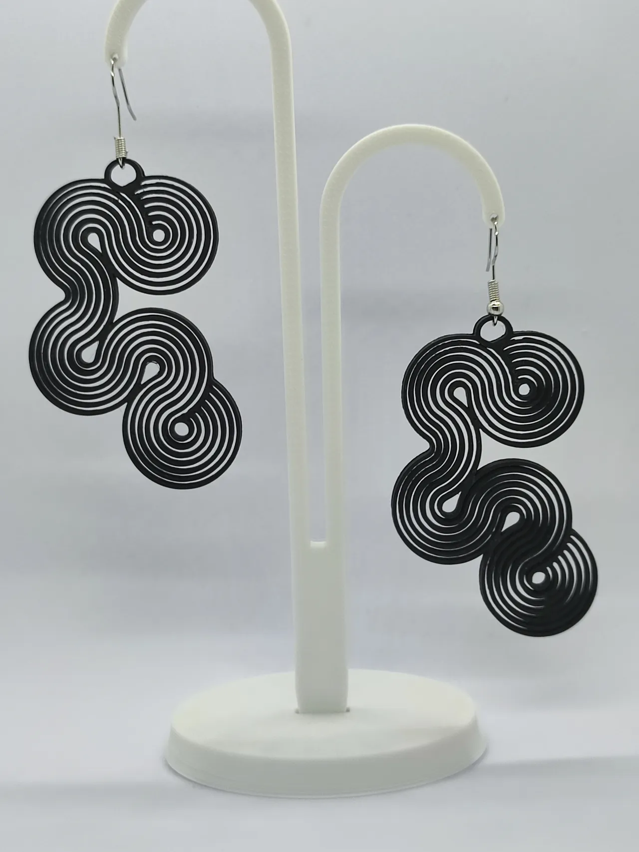 Pendientes espiral infinita view 3