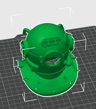 underwater helmet