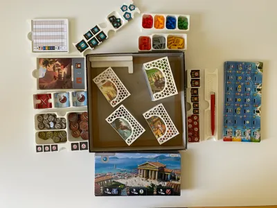 Insert for 7 Wonders 2nd Edition + Expansions - Optimized