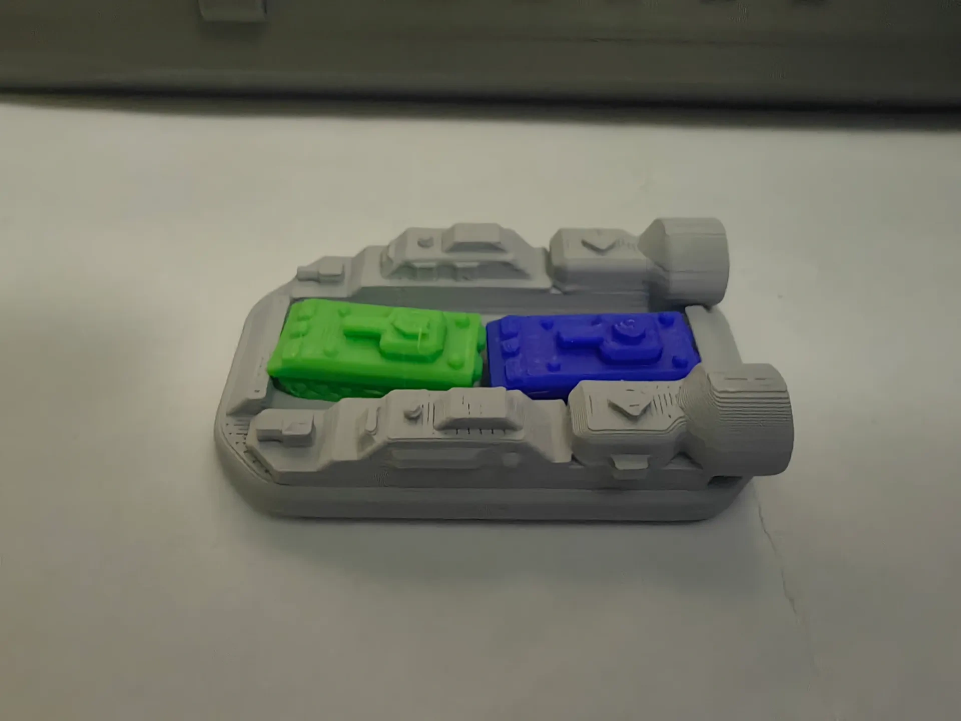 Miniatura 1 do modelo 3D 突击气垫船