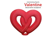 Cœurs entrelacés — décoration Saint-Valentin — photo 1