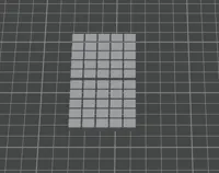 50 Studs 0.2mm layer, 2 walls, 15% infill