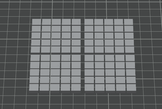 Miniatura 4 do modelo 3D Custom Brick Mosaic Maker - Baseplate + Bricks 